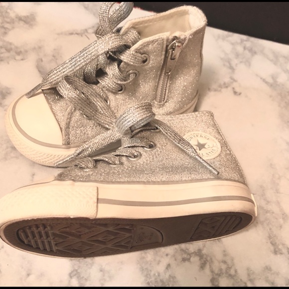 glitter chuck taylor high tops